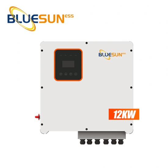 Bluesun High Frequency 12kw Ac 3 Phase Hybrid Solar Inverter For Solar Energy Storage System 3160